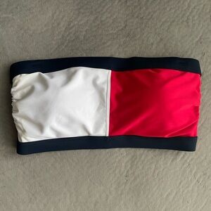 NWOT Tommy Hilfiger Bandeau Swim top